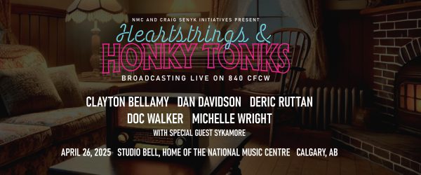 NMC & Craig Senyk Initiatives Present: Heartstrings & Honky Tonks