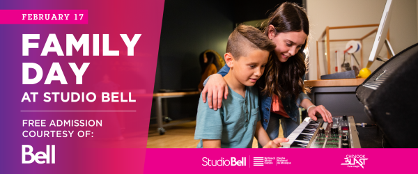 Family Day at Studio Bell