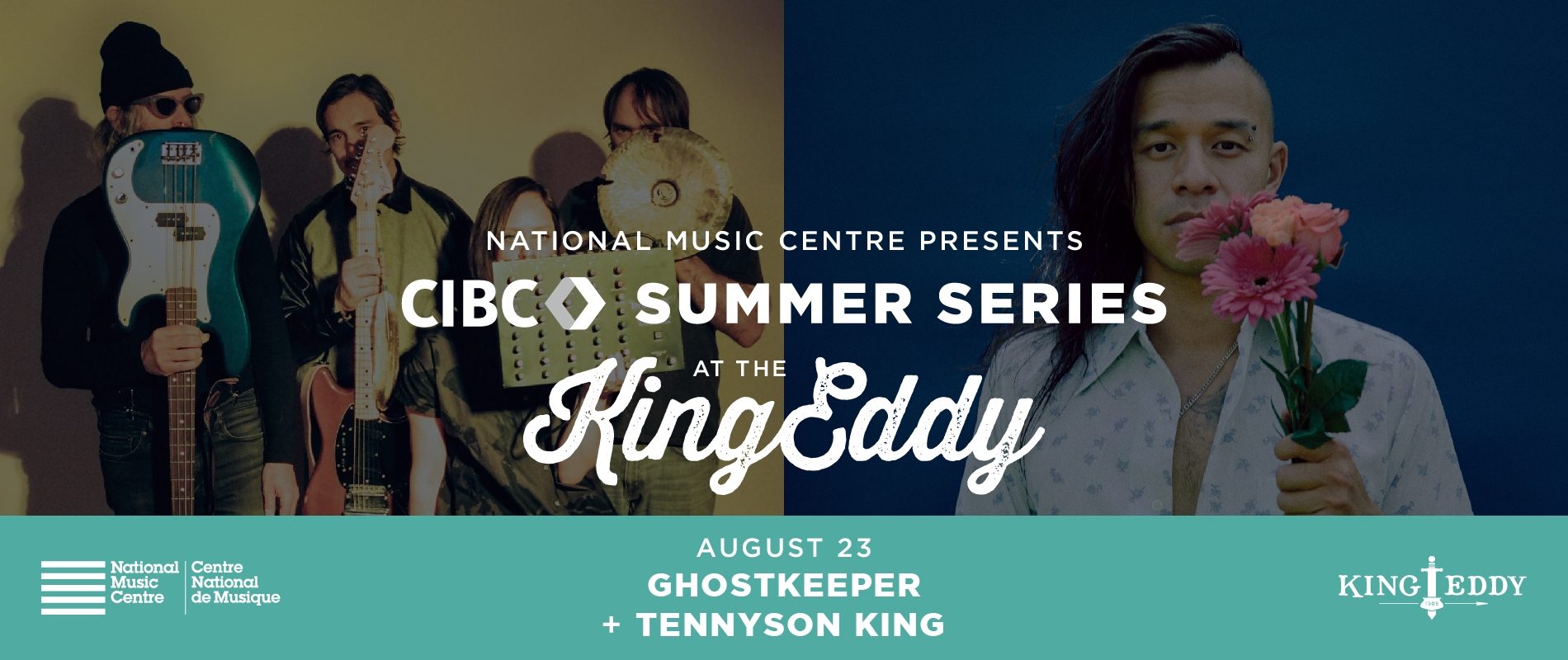 NMC Presents: CIBC Summer Series at the King Eddy — Ghostkeeper with Tennyson King
