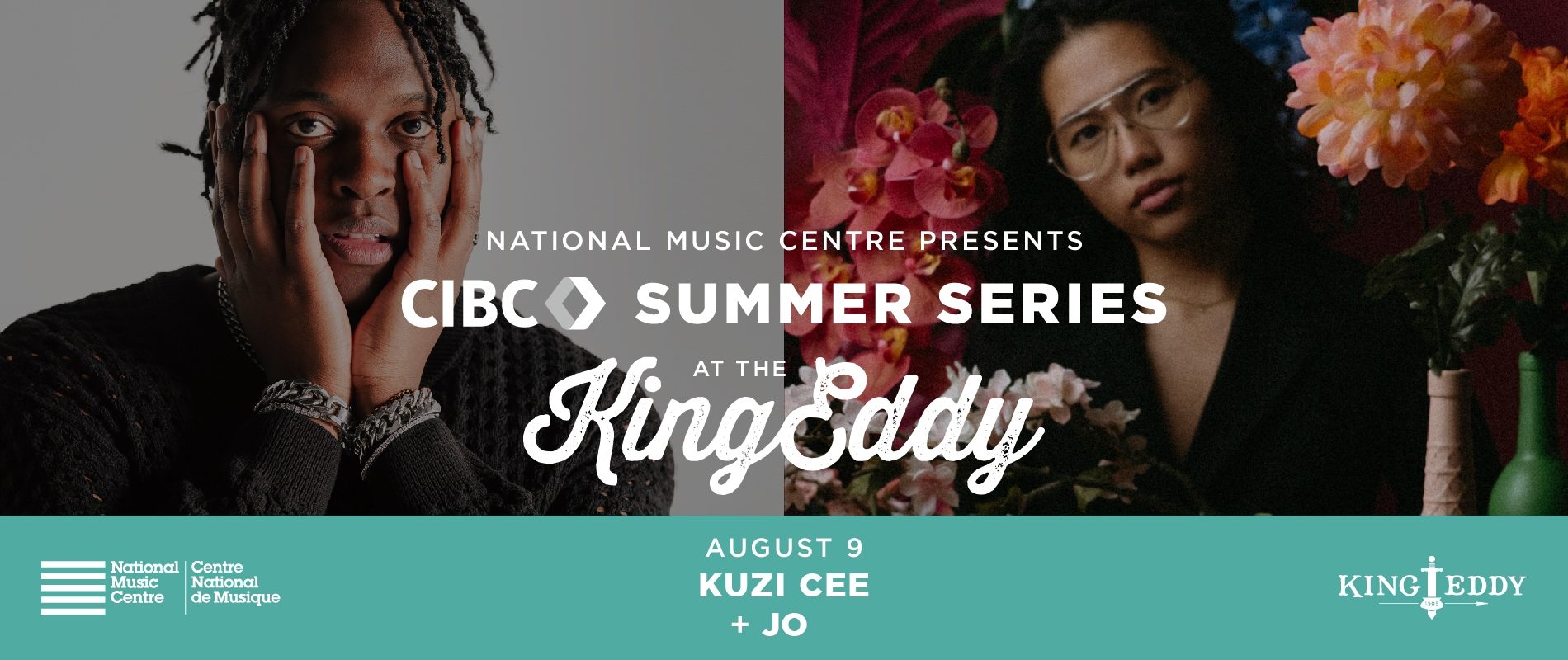NMC Presents: CIBC Summer Series at the King Eddy — Kuzi Cee with jo.