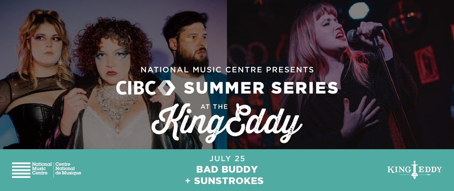 NMC Presents: CIBC Summer Series at the King Eddy — Bad Buddy with Sunstrokes