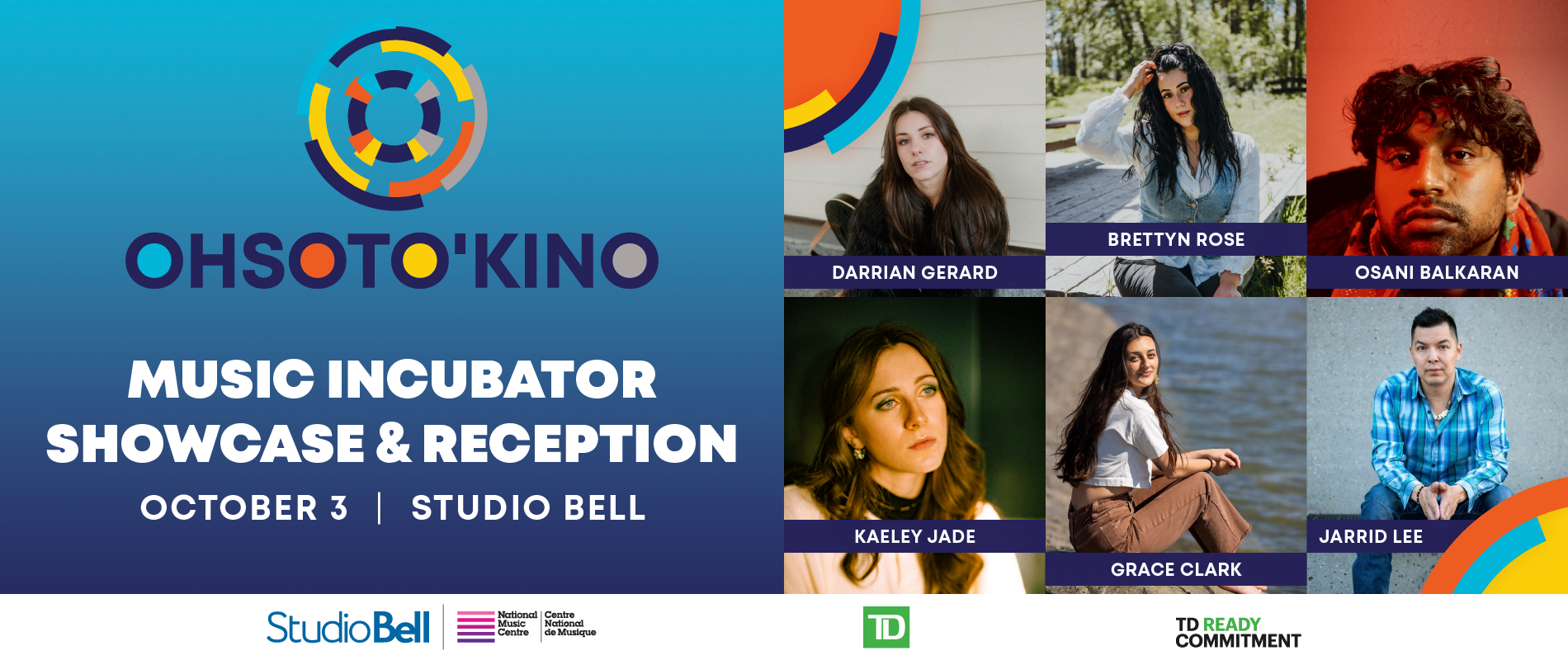 National Music Centre Names Participants of 2024 OHSOTO’KINO Music Incubator for Indigenous Artists