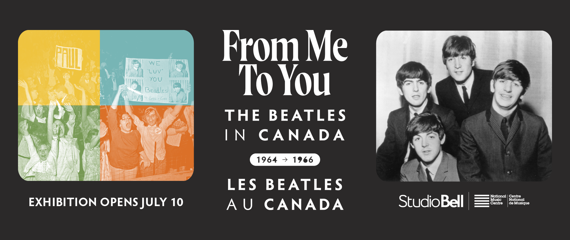 National Music Centre Launches New Exhibition Commemorating 60th Anniversary of The Beatles’ Arrival in Canada
