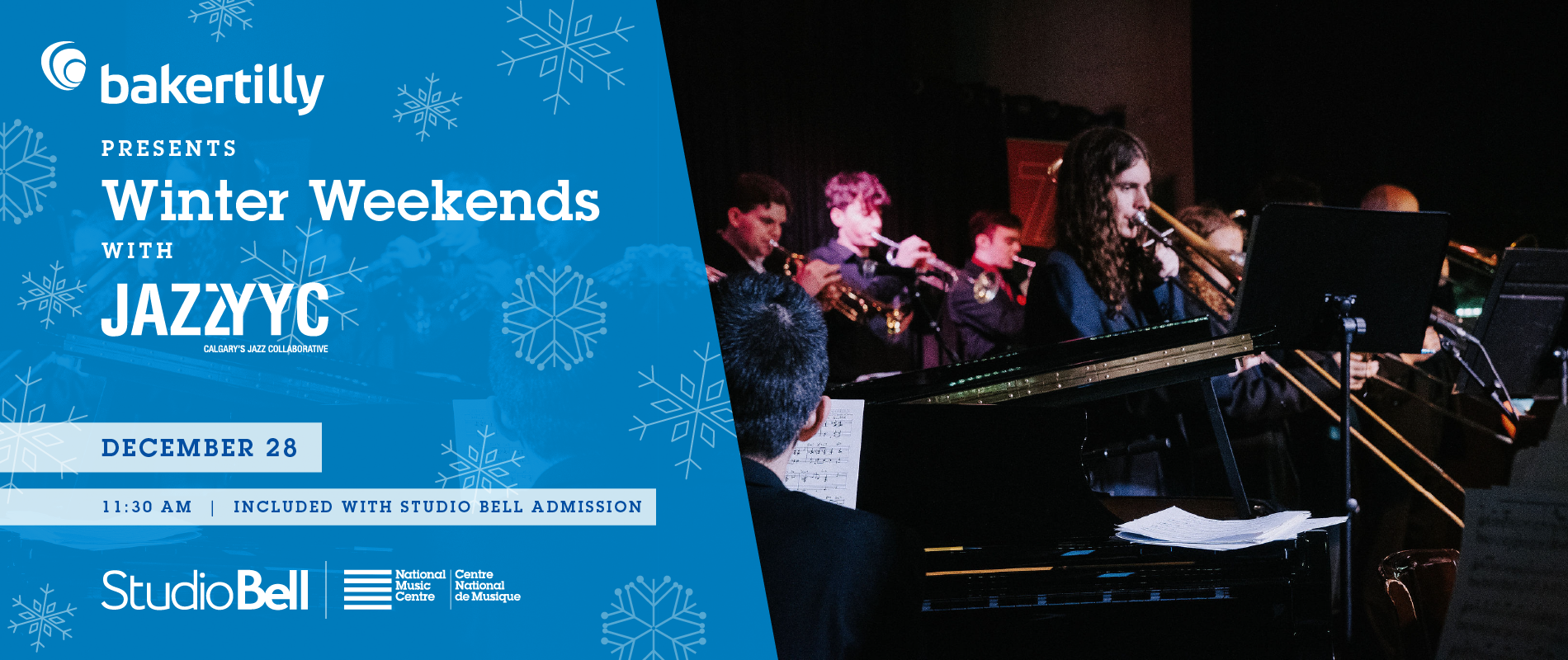 Baker Tilly Presents Winter Weekends: JazzYYC