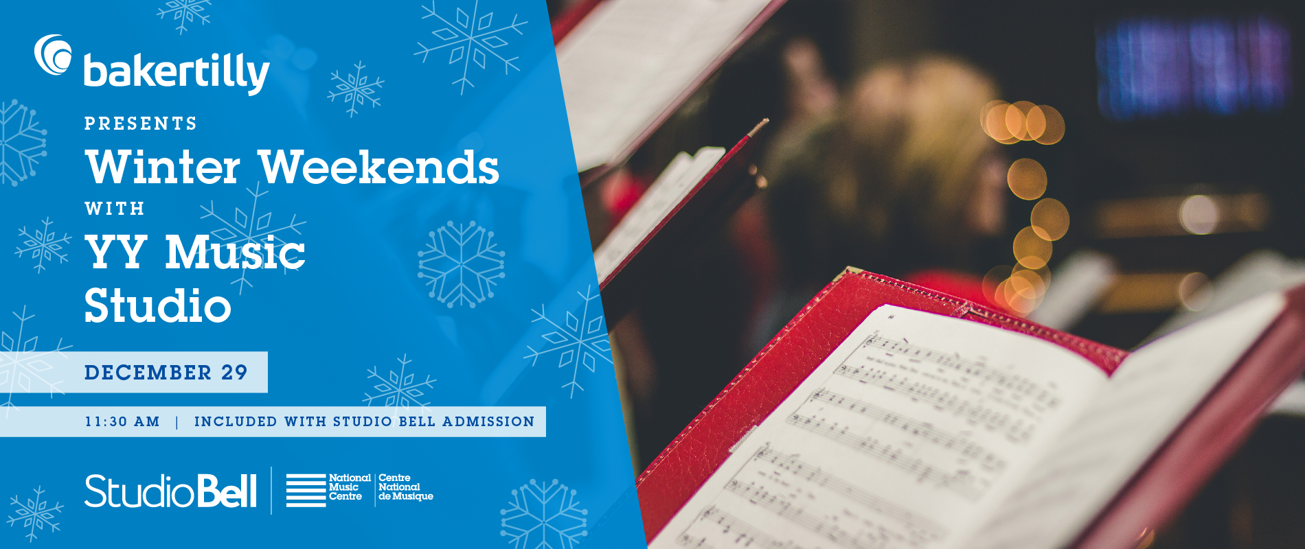 Baker Tilly Presents Winter Weekends: YY Music Studio