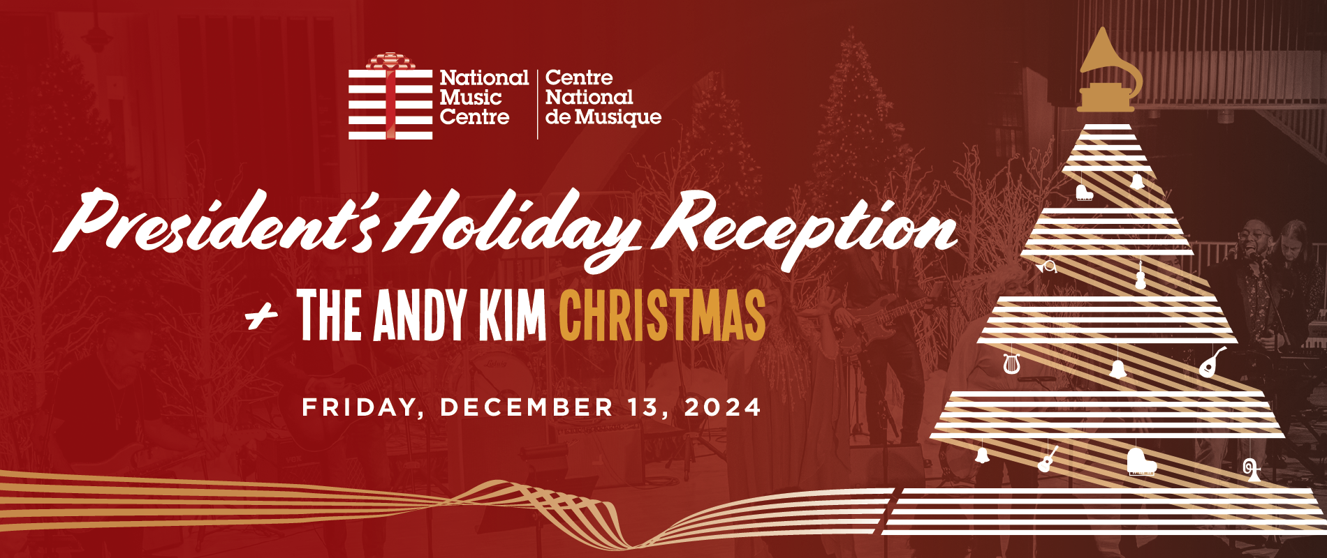 NMC President's Holiday Reception & The Andy Kim Christmas